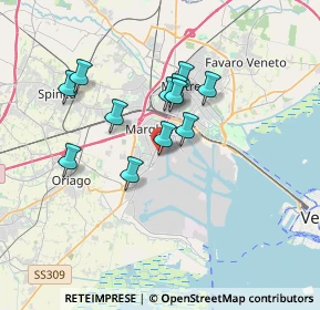 Mappa Via Elettricità, 30100 Venezia VE, Italia (2.8025)