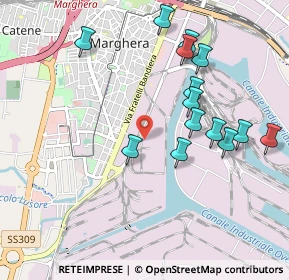 Mappa Via Elettricità, 30100 Venezia VE, Italia (0.99929)