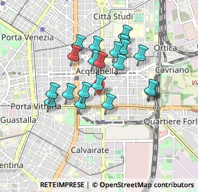Mappa Via Mario Giuriati, 20129 Milano MI, Italia (0.715)