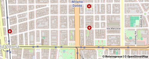 Mappa Milão