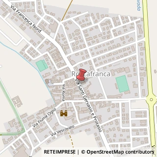 Mappa Via s. gervasio e protasio 18, 25030 Roccafranca, Brescia (Lombardia)