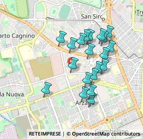 Mappa Via Benedetto Menzini, 20147 Milano MI, Italia (0.79)