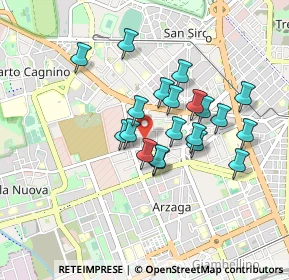 Mappa Via Benedetto Menzini, 20147 Milano MI, Italia (0.718)