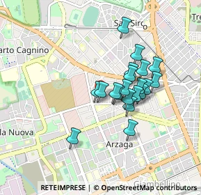 Mappa Via Benedetto Menzini, 20147 Milano MI, Italia (0.673)