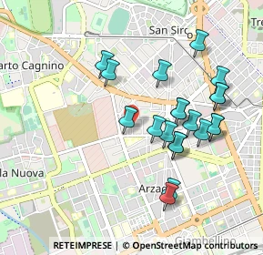 Mappa Via Benedetto Menzini, 20147 Milano MI, Italia (0.908)