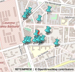 Mappa Via Benedetto Menzini, 20147 Milano MI, Italia (0.1915)