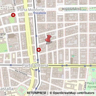 Mappa Via Benvenuto Cellini, 16, 20129 Milano, Milano (Lombardia)