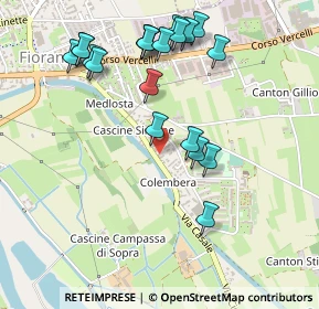 Mappa Via Casale, 10015 Ivrea TO, Italia (0.527)