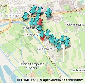 Mappa Via Casale, 10015 Ivrea TO, Italia (0.42857)