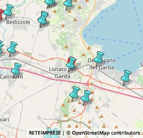 Mappa Via Monico, 25080 Lonato del Garda BS, Italia (6.4505)