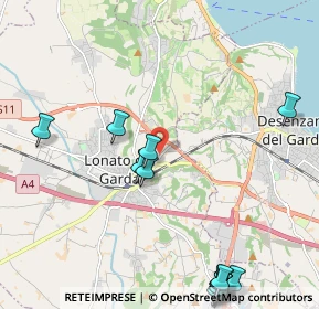 Mappa Via Monico, 25080 Lonato del Garda BS, Italia (3.07882)