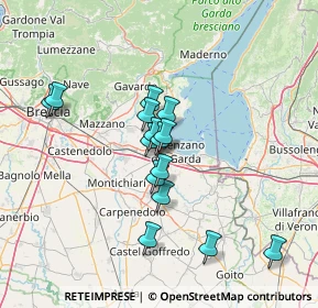 Mappa Via Monico, 25080 Lonato del Garda BS, Italia (11.28733)