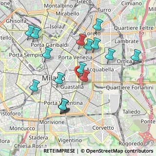 Mappa Via Enrico Cernuschi, 20129 Milano MI, Italia (1.99353)