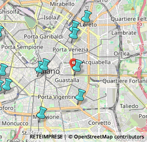 Mappa Via Enrico Cernuschi, 20129 Milano MI, Italia (2.59083)