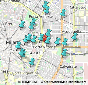 Mappa Via Enrico Cernuschi, 20129 Milano MI, Italia (0.914)