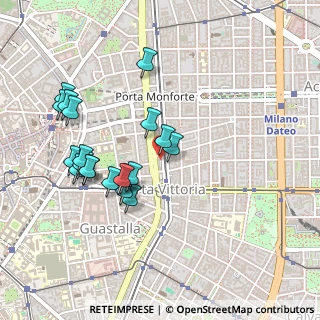 Mappa Via Enrico Cernuschi, 20129 Milano MI, Italia (0.47)