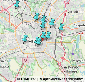 Mappa Via Enrico Cernuschi, 20129 Milano MI, Italia (2.72545)