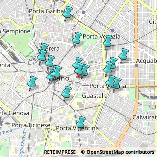 Mappa Italia, 20121 Milano MI, Italia (0.875)