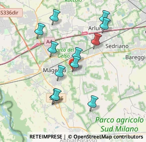 Mappa 20011 Magenta MI, Italia (3.5725)