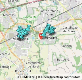 Mappa 20011 Magenta MI, Italia (1.47125)