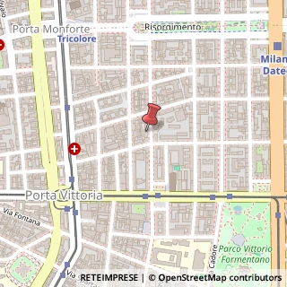 Mappa Via Galvano Fiamma, 15, 20129 Milano, Milano (Lombardia)