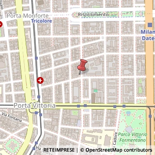 Mappa Via Galvano Fiamma, 13, 20129 Milano, Milano (Lombardia)