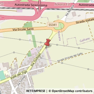 Mappa Via Turbigo, 80, 28067 Novara, Novara (Piemonte)