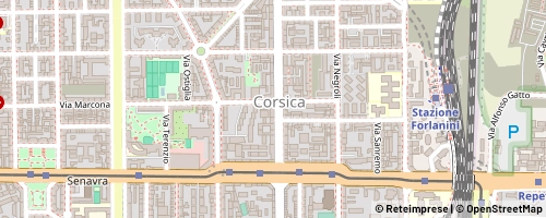 Mappa Milán