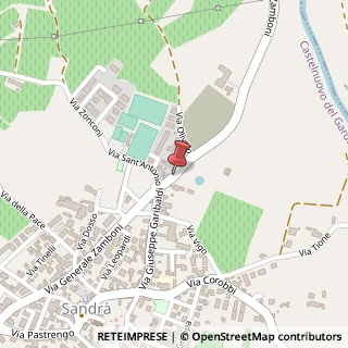 Mappa Via Generale Zamboni, 79, 37014 Castelnuovo del Garda, Verona (Veneto)