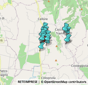 Mappa Via Domegiano, 37031 Illasi VR, Italia (0.856)