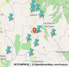 Mappa Via Domegiano, 37031 Illasi VR, Italia (2.19818)