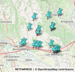 Mappa Via Domegiano, 37031 Illasi VR, Italia (7.033)