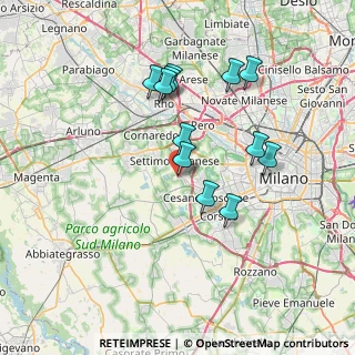 Mappa Via C. R. Darwin, 20143 Milano MI, Italia (6.58833)