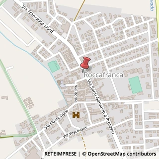 Mappa Piazza europa 7, 25030 Roccafranca, Brescia (Lombardia)