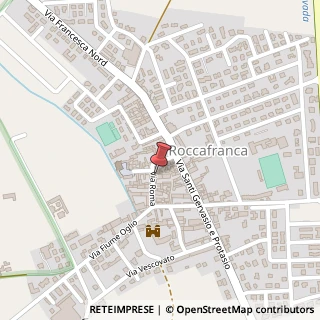 Mappa Via Roma, 18, 25030 Roccafranca, Brescia (Lombardia)