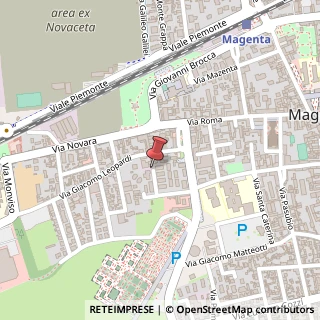 Mappa Via Palli, 19, 20013 Magenta, Milano (Lombardia)