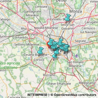 Mappa Via Ruggiero Settimo, 20146 Milano MI, Italia (4.10727)