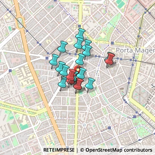 Mappa Via Ruggiero Settimo, 20146 Milano MI, Italia (0.267)