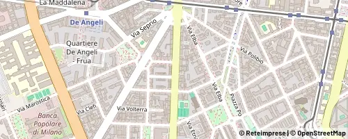 Mappa Milano