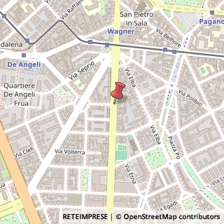 Mappa Via Giorgio Washington,  13, 20146 Milano, Milano (Lombardia)