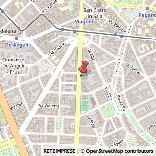 Mappa Via Giorgio Washington, 14, 20146 Milano, Milano (Lombardia)