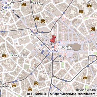 Mappa Passaggio Duomo, 2, 20123 Milano, Milano (Lombardia)