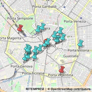 Mappa Passaggio Duomo, 20123 Milano MI, Italia (0.824)