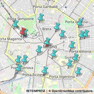 Mappa Passaggio Duomo, 20123 Milano MI, Italia (1.2425)
