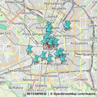 Mappa Passaggio Duomo, 20123 Milano MI, Italia (1.2225)