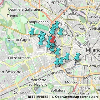 Mappa Gambara M1, 20146 Milano MI, Italia (1.188)