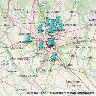 Mappa Via De Grassi Giovannino, 20123 Milano MI, Italia (9.90846)