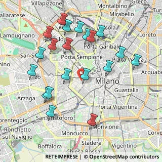 Mappa Via De Grassi Giovannino, 20123 Milano MI, Italia (2.151)