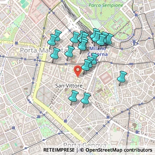 Mappa Via De Grassi Giovannino, 20123 Milano MI, Italia (0.406)