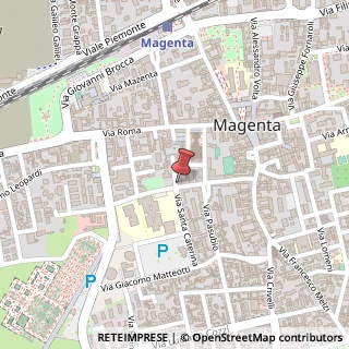 Mappa Via Santa Crescenzia, 2, 20013 Magenta, Milano (Lombardia)